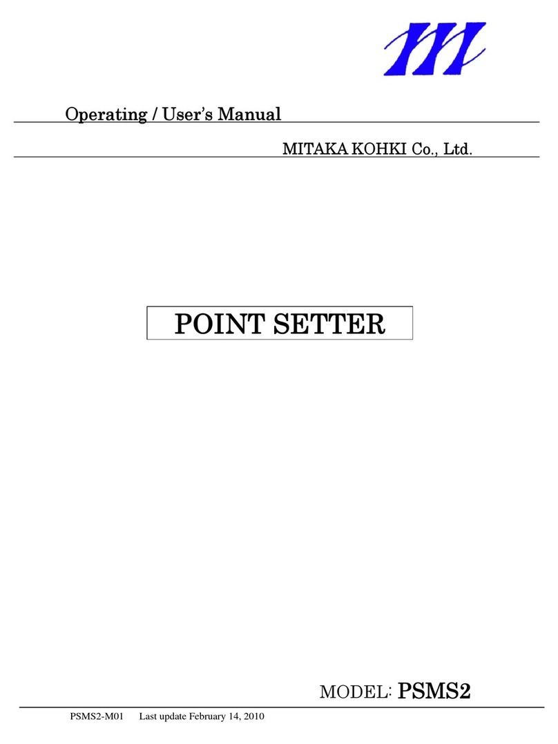 Mitaka Kohki PSMS2 user manual