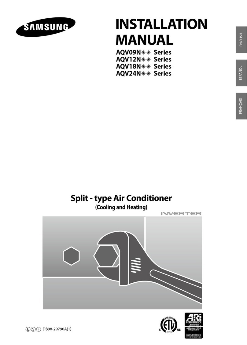 Samsung AQV09NSeries User manual