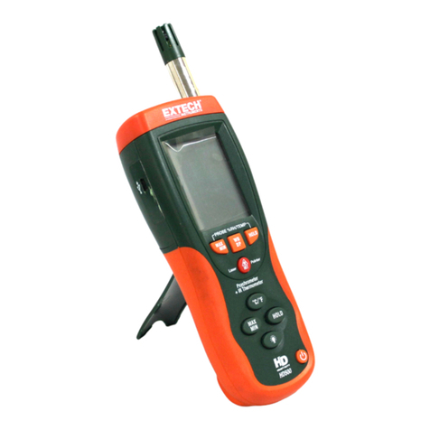 Extech Instruments HD500 User manual