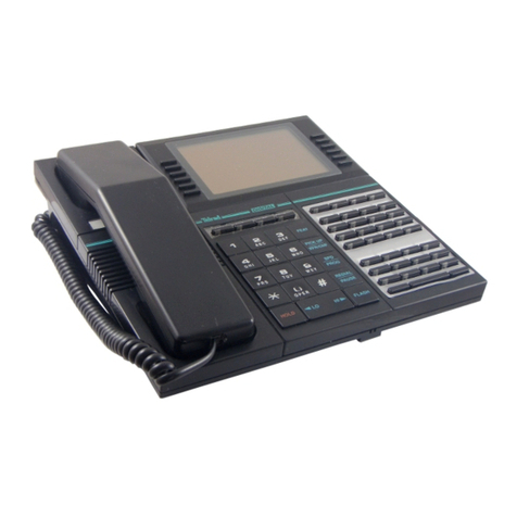 Telrad Executive set with expanded display User manual