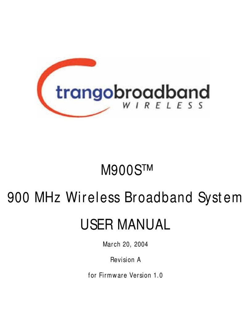 Trango Systems M900S User manual