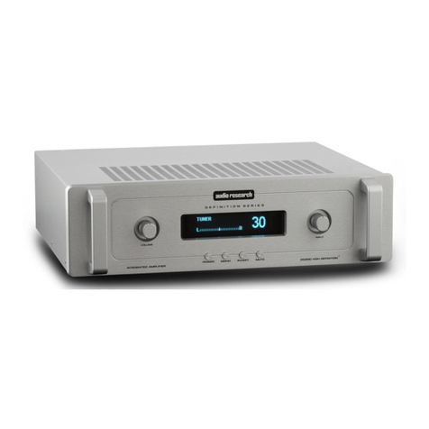 Audio Research Definition DSi200 User manual