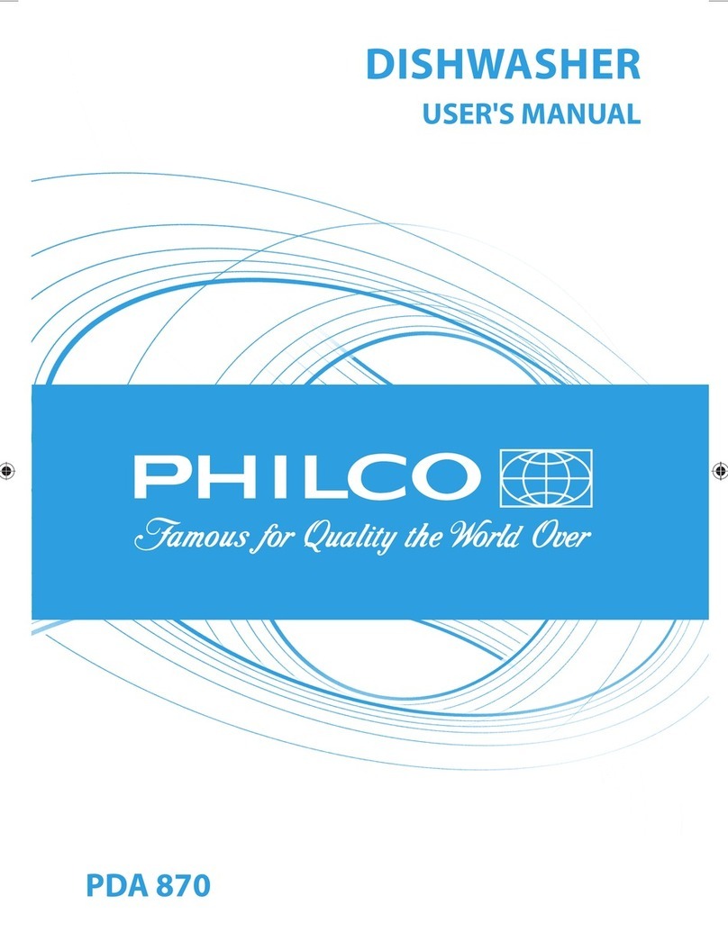 Philco PDA 870 User manual