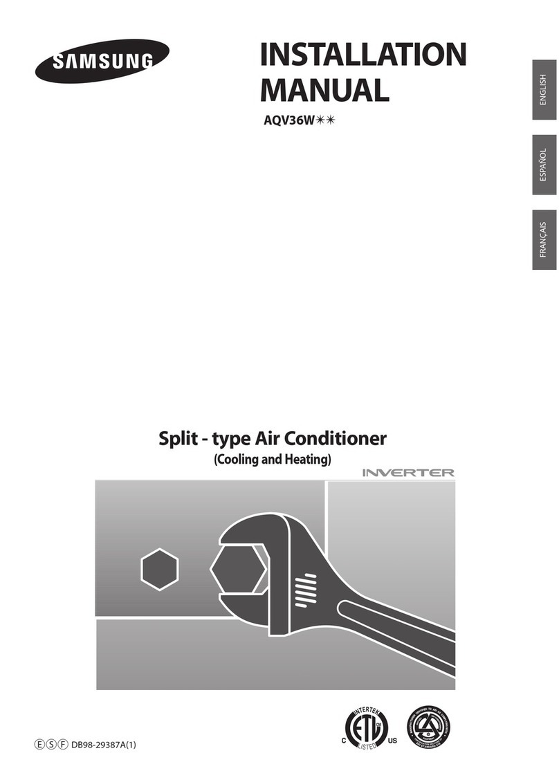 Samsung AQV36W User manual