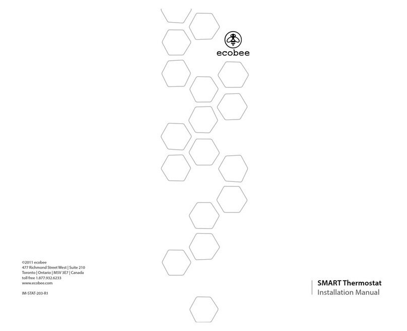 Ecobee SMART User manual Ecobee SMART User manual