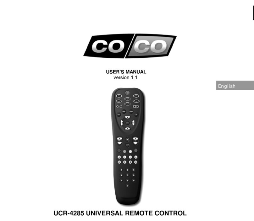 CoCo UCR-4285 user manual