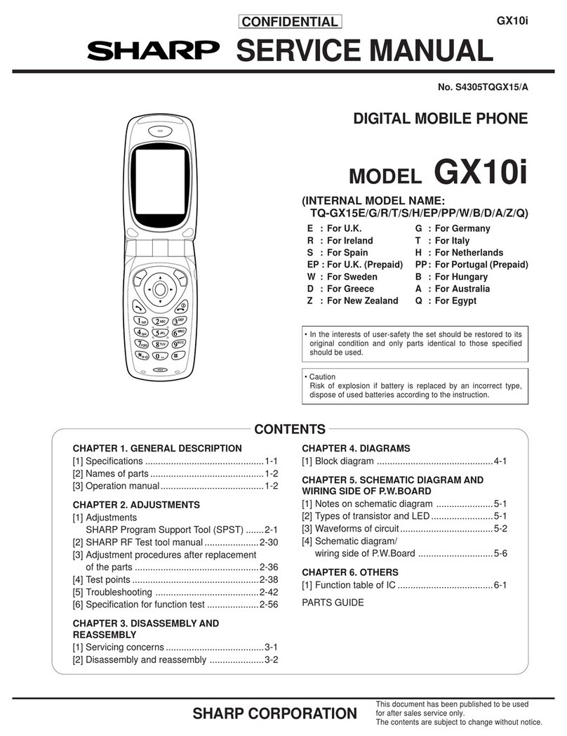 Sharp GX10i User manual