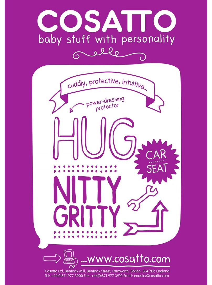 Cosatto HUG Nitty Gritty user guide