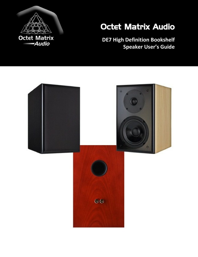 Octet Matrix Audio DE7 user guide