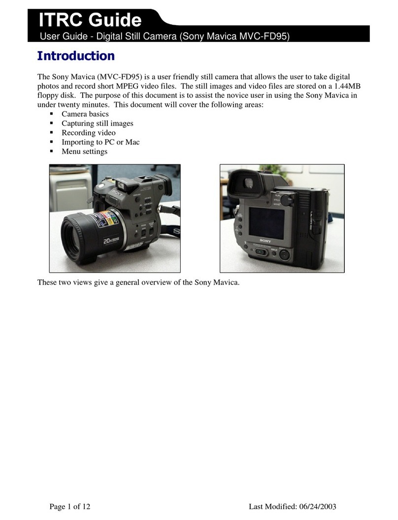 Sony Mavica MVC-FD95 User manual