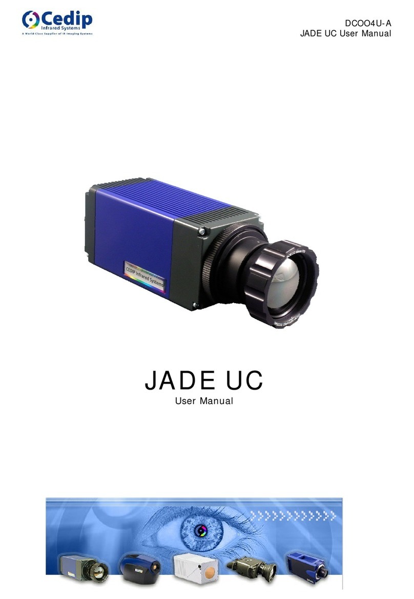 Cedip DC004U-A Jade UC user manual