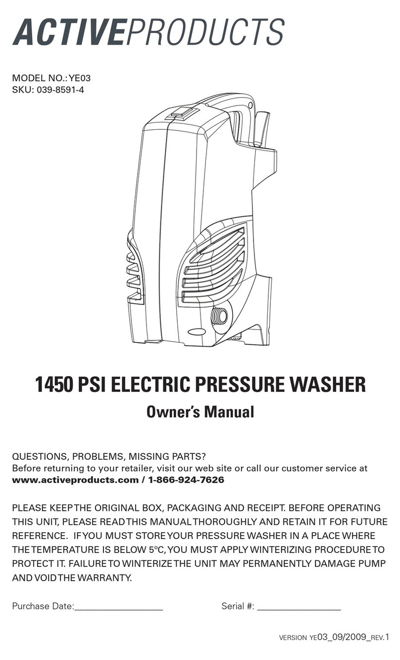 ActiveProducts YE03 owner's manual