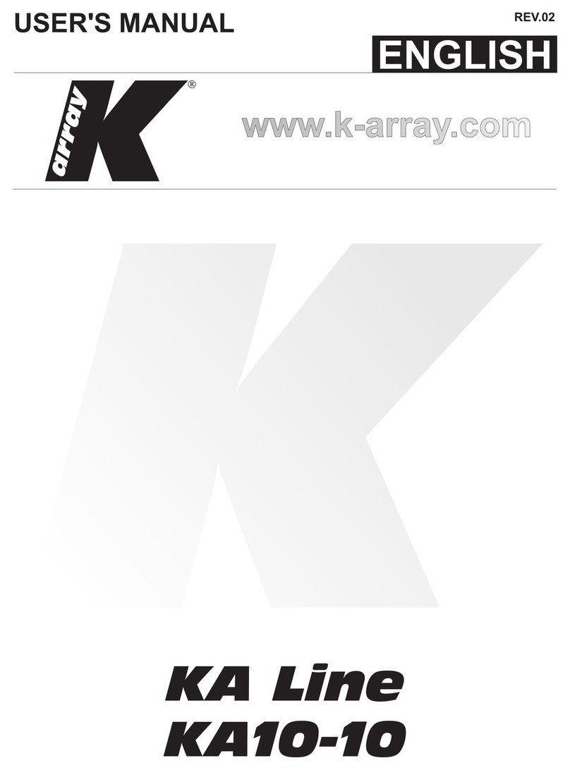 K-array KA10-10 User manual