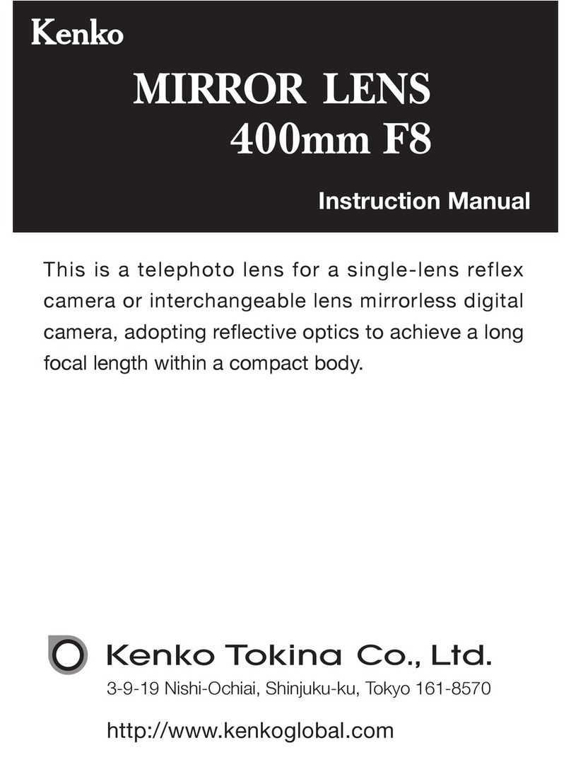Kenko F8 instruction manual