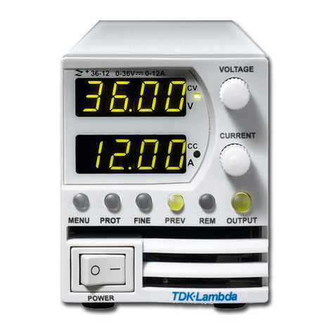 TDK-Lambda Z10-20 user manual