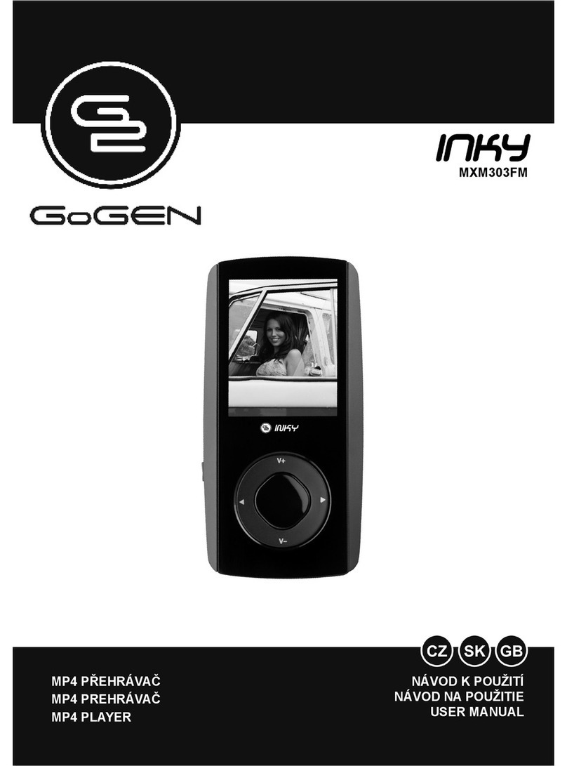 Gogen Inky MXM303FM User manual