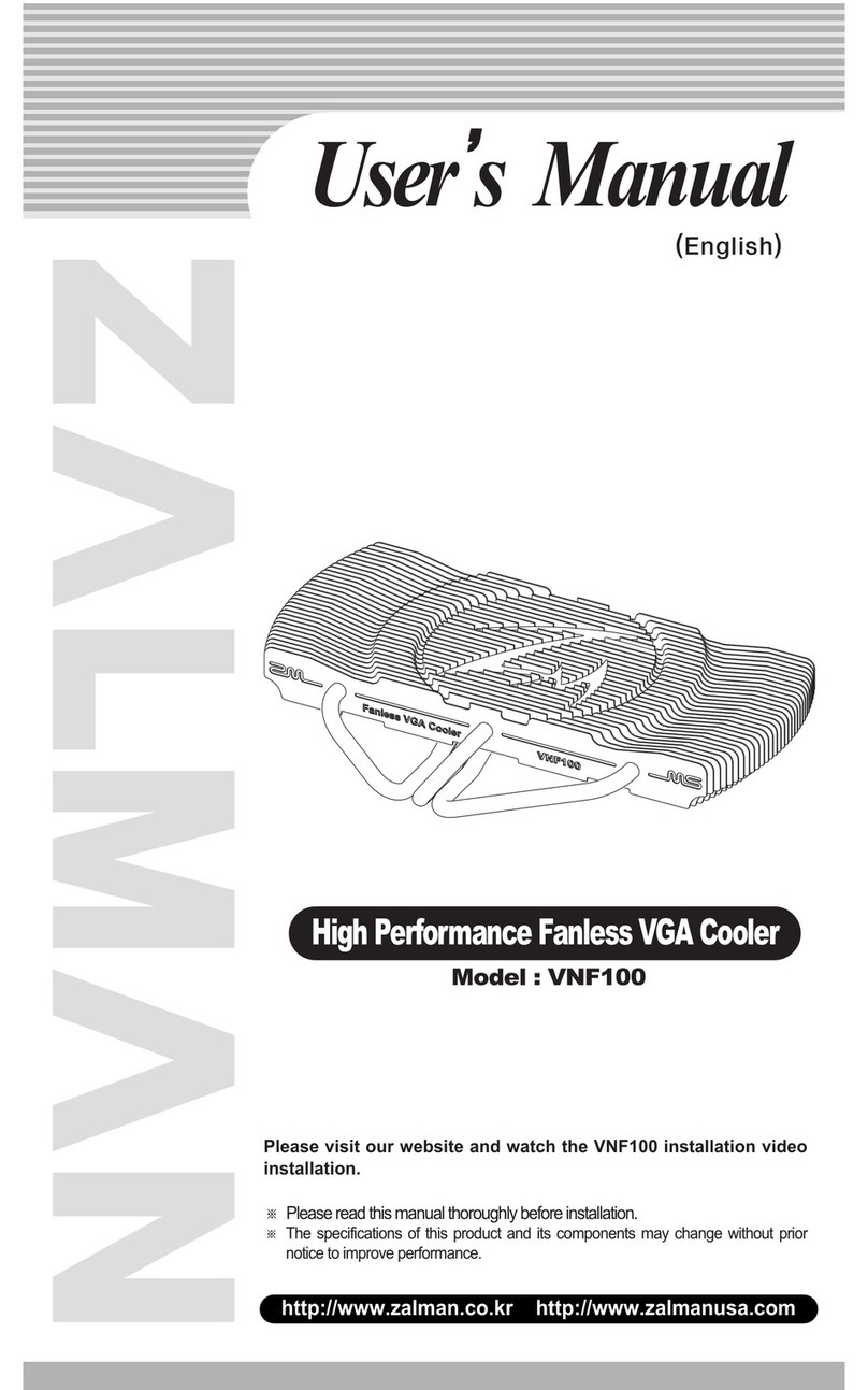 ZALMAN VNF100 user manual