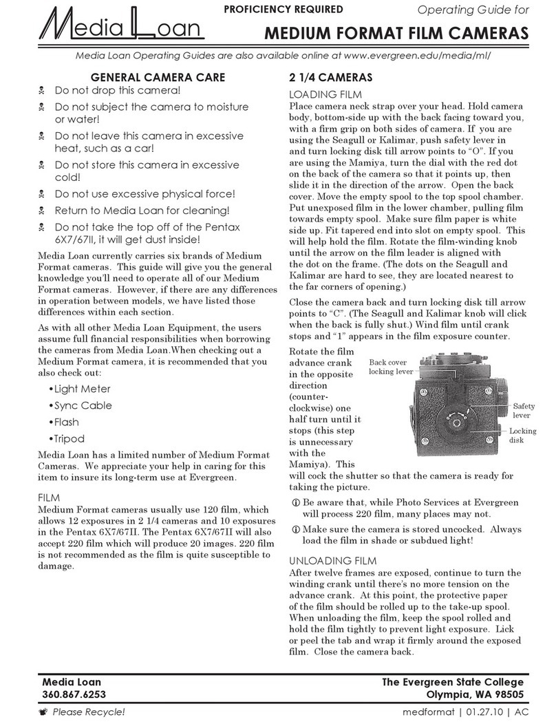 Media Loan Medium format film cameras operating guide