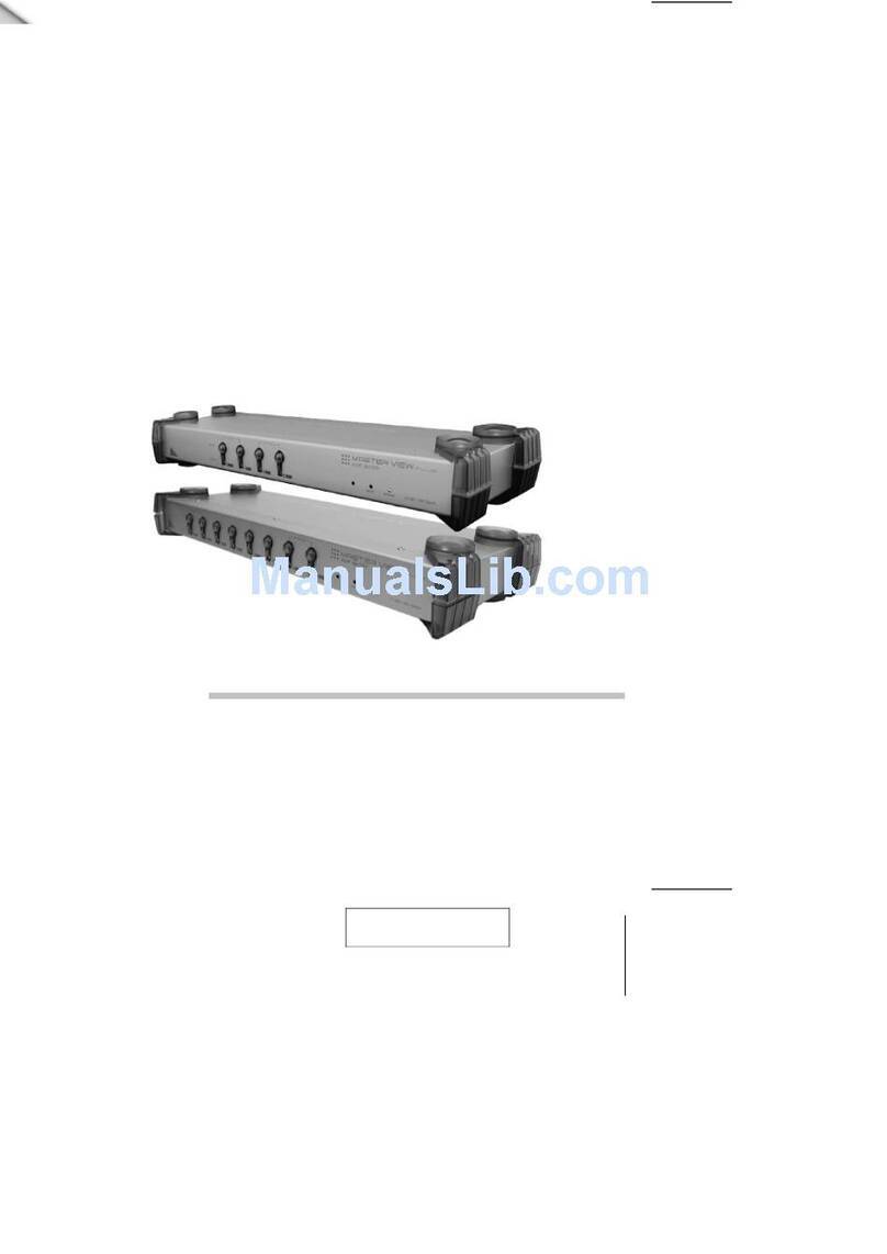 ATEN Master View CS-9134 User manual