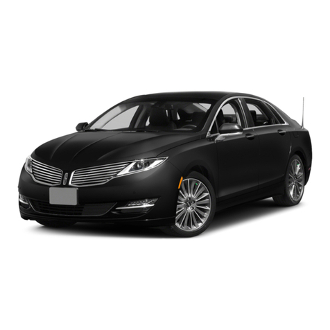 Lincoln 2015 MKZ User manual