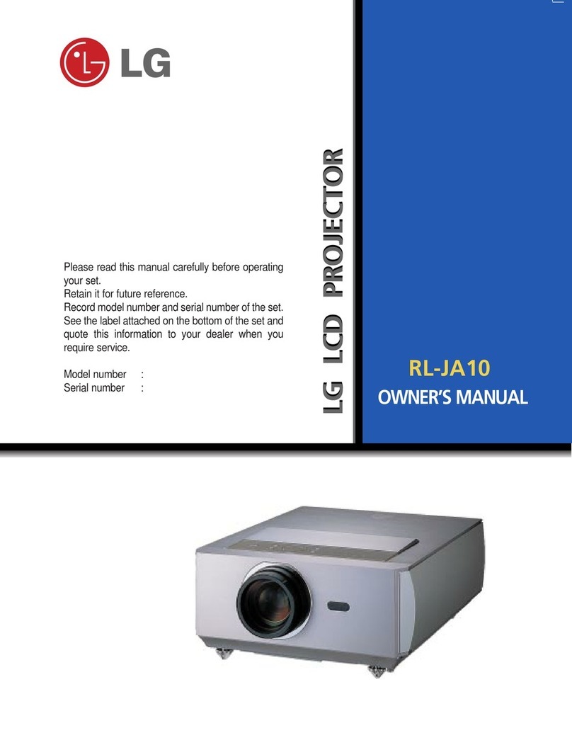 LG RL-JA10 User manual