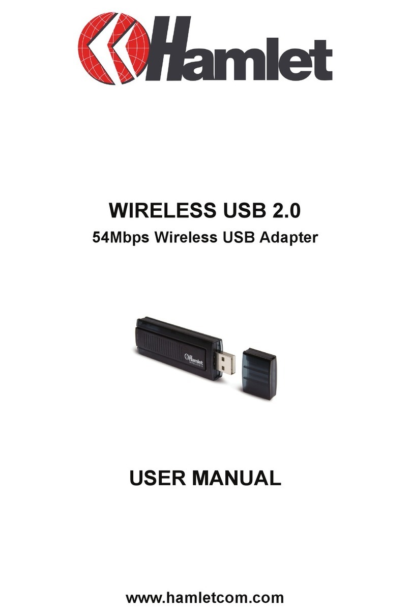 Hamlet Wireless USB 2.0 user manual