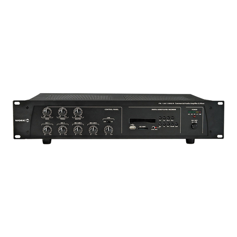 WorkPro PA 120 USB/R User manual