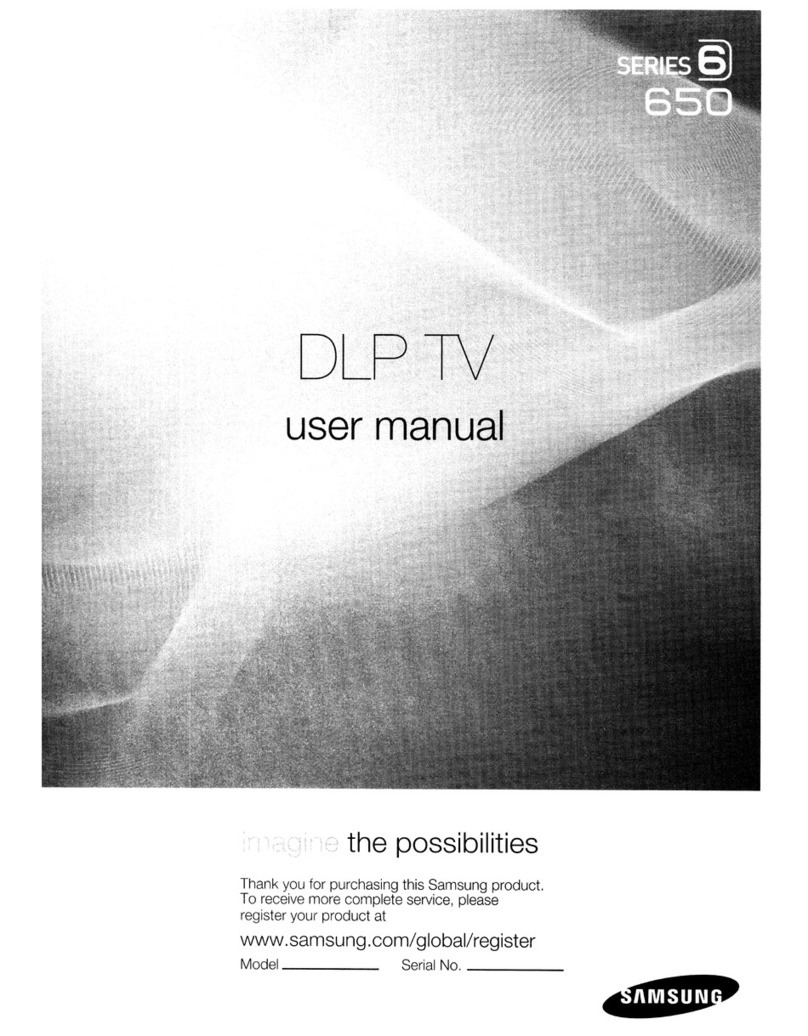 Samsung 650 Series User manual