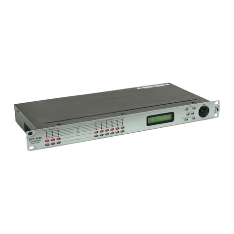 Xilica Audio Design DCP-3060 user manual