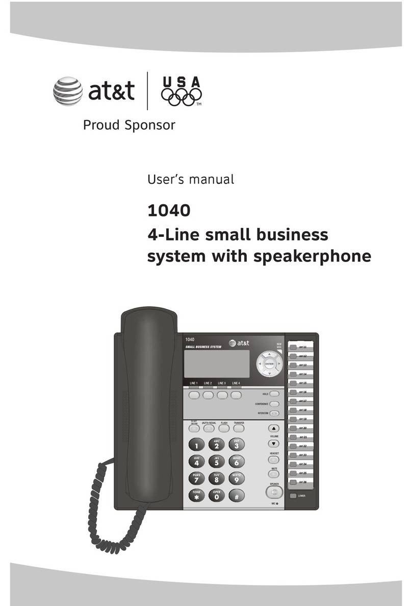 AT&T 1040 user manual