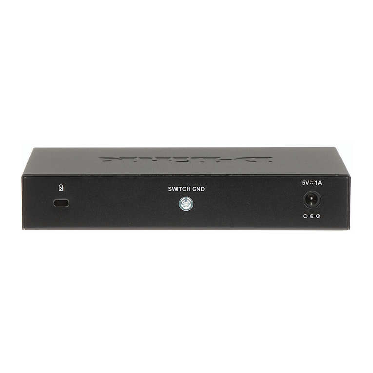 D-Link DGS-105 - Switch User manual