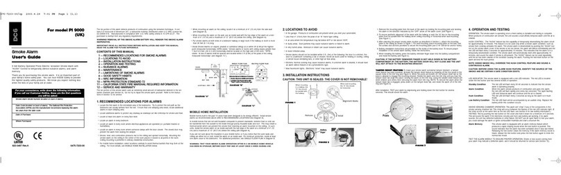 Kidde PI9000 User manual