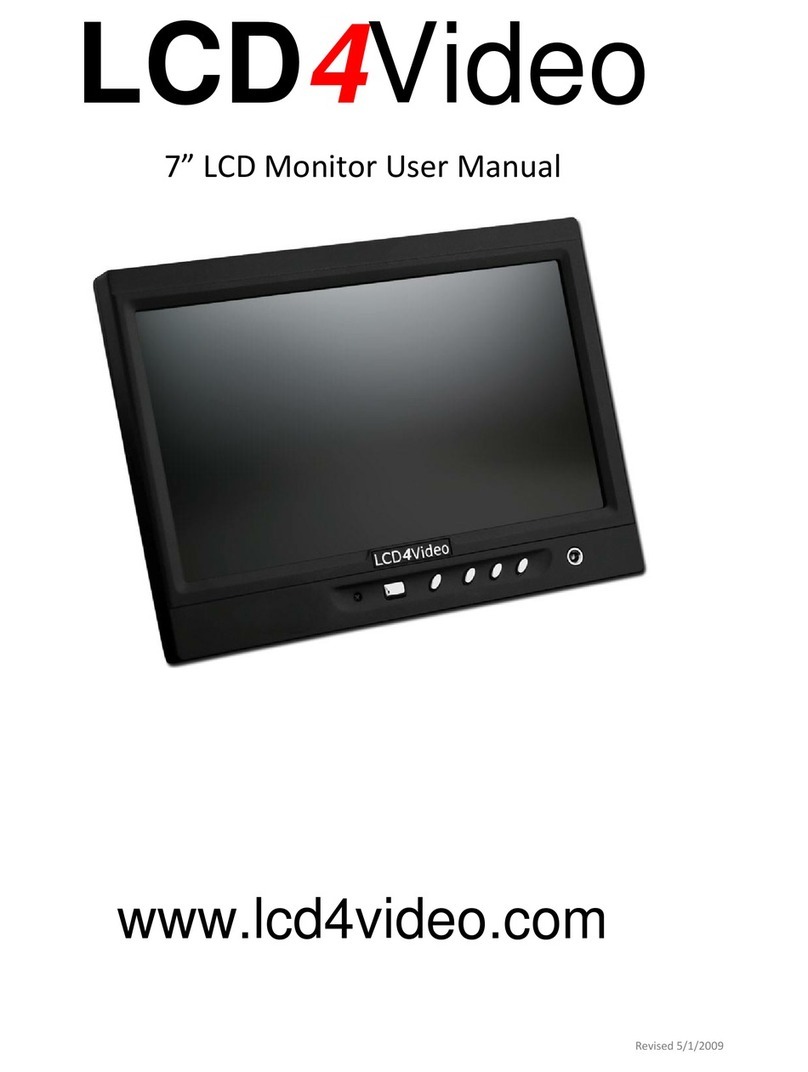LCD4Video 7" LCD Monitor user manual