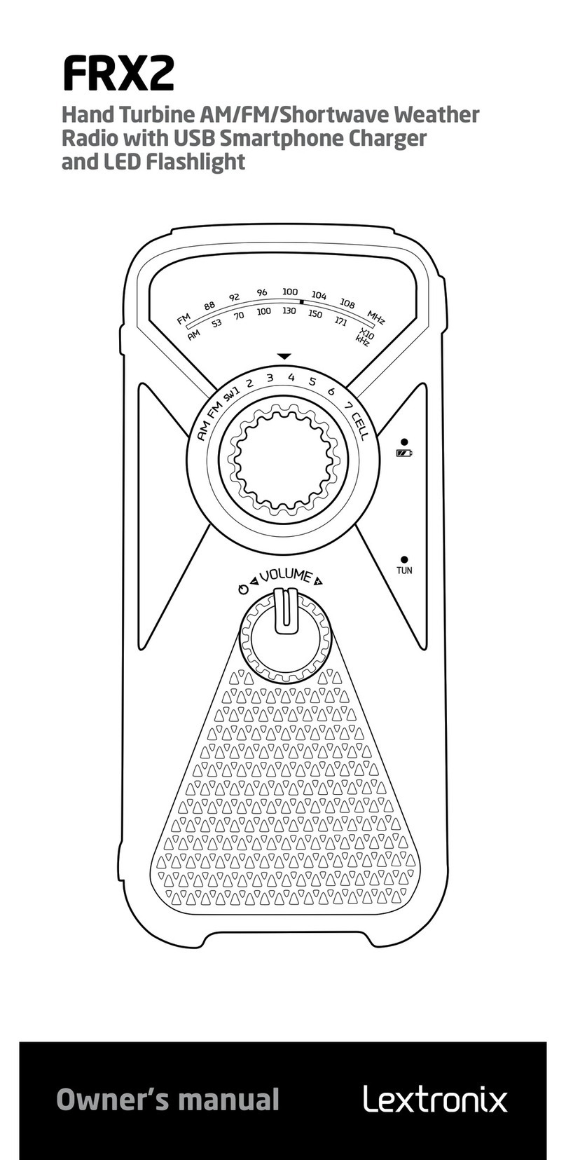 Lextronix FRX2 User manual