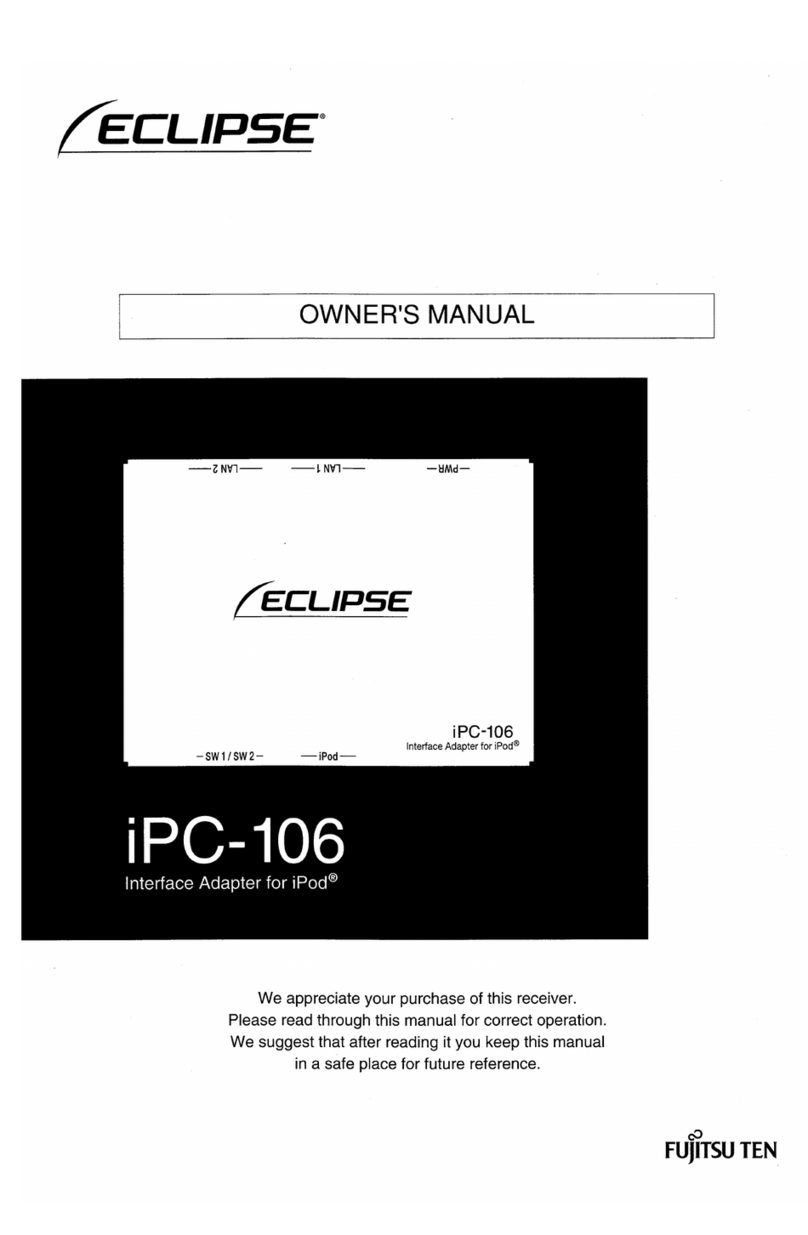 Eclipse iPC-106 owner's manual