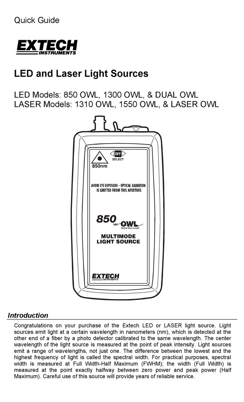 Extech Instruments 850 OWL User manual