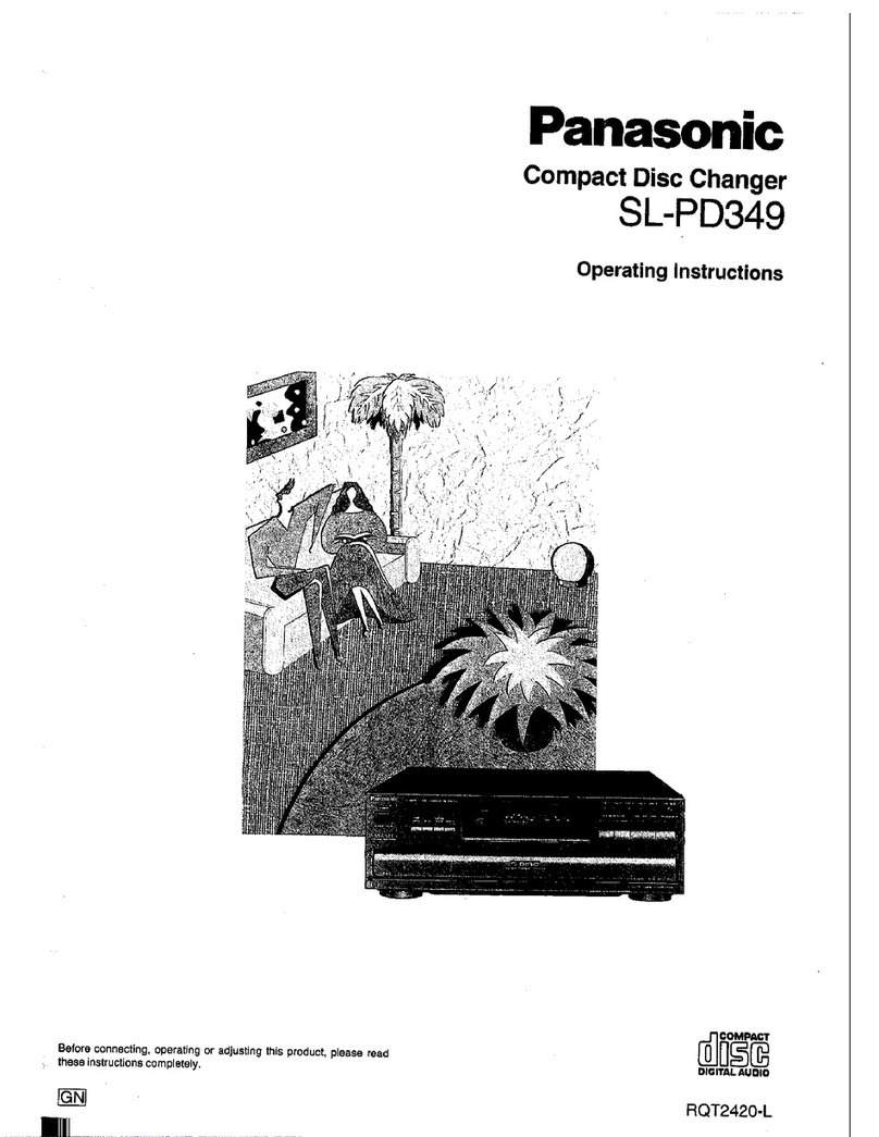 Panasonic SL-PD349 operating instructions