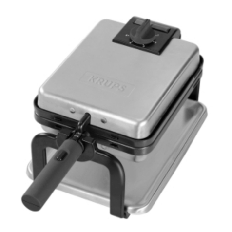 Krups Waffle Maker User manual
