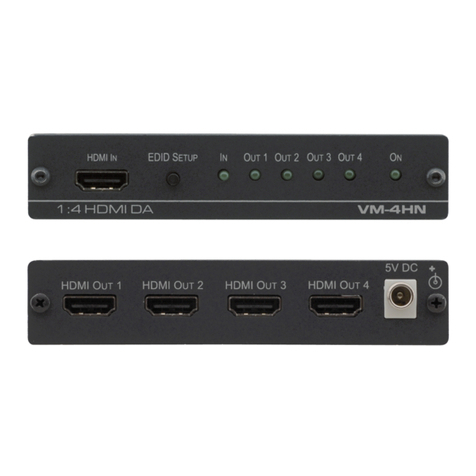Kramer DigiTOOLS VM-4HN User manual