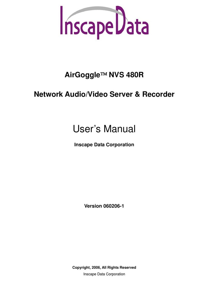 Inscape Data AirGoggle NVS 480R user manual