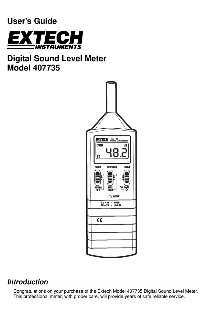 Extech Instruments 407735 user guide