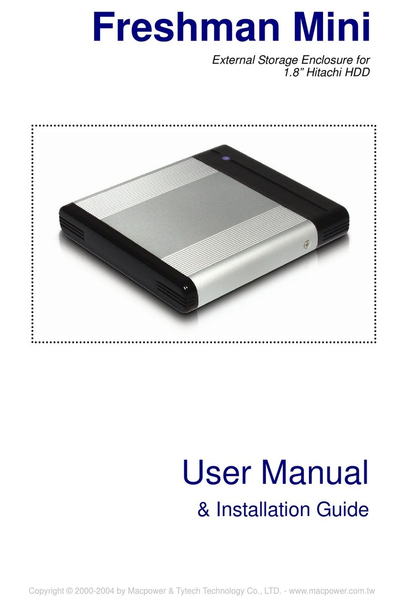 Macpower & Tytech Freshman Mini User manual & installation guide Macpower & Tytech Freshman Mini User manual & installation guide