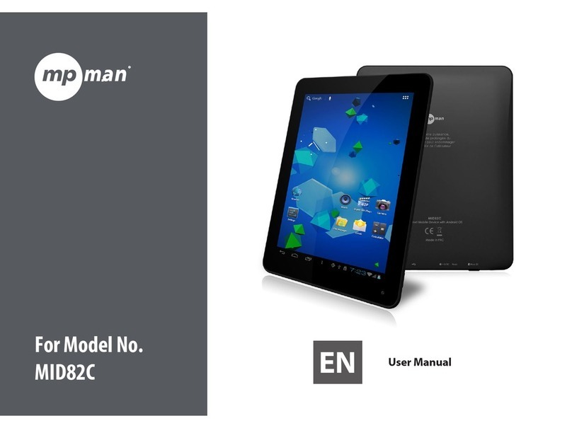 MP-Man MID82C User manual MP-Man MID82C User manual