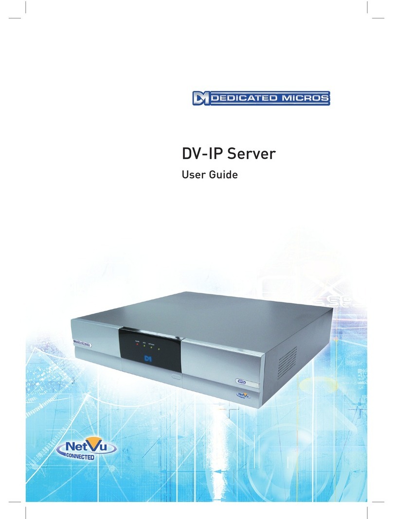 Dedicated Micros DV-IP User manual