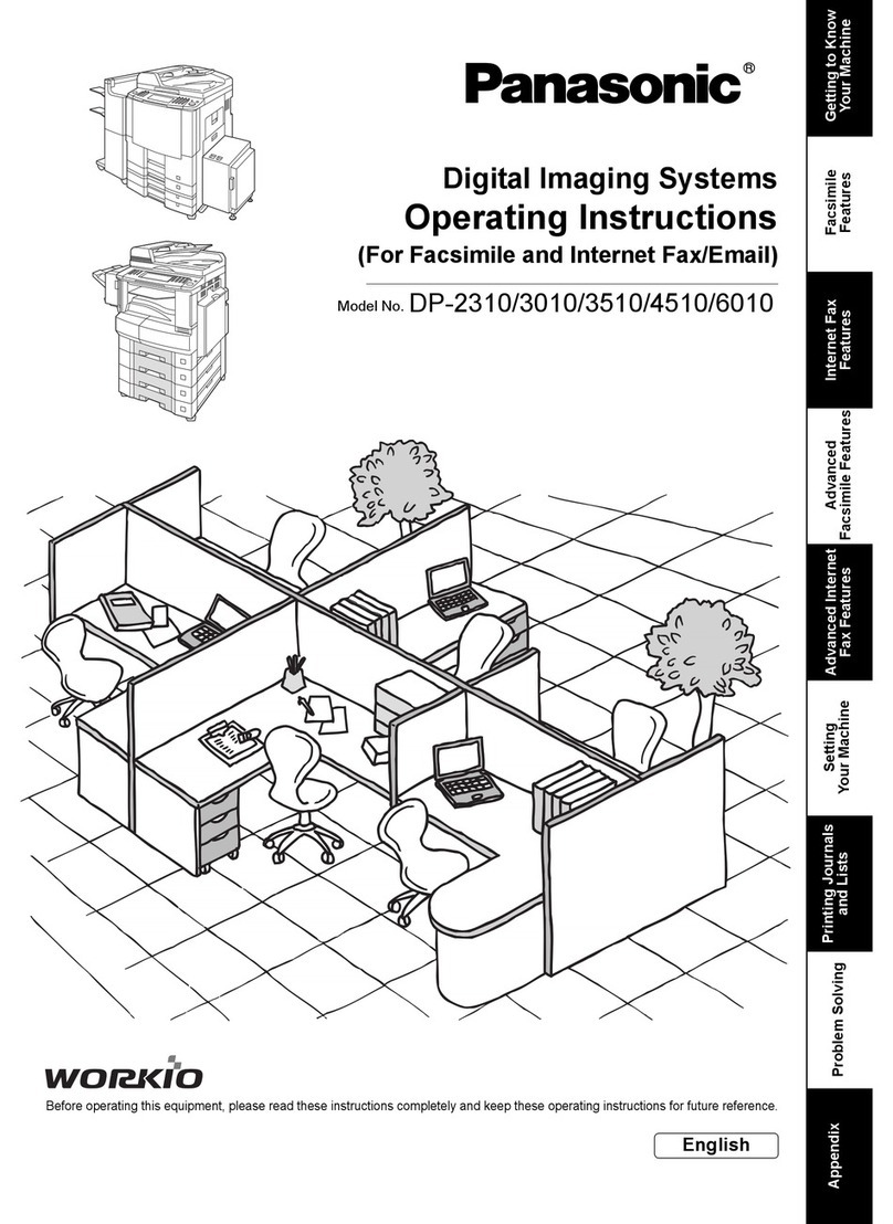Panasonic Workio DP-2310 User manual