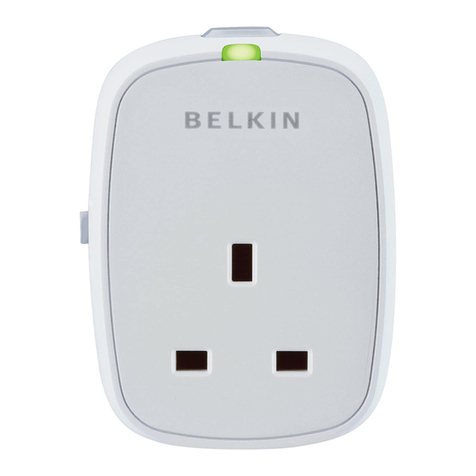 Belkin Conserve Socket User manual Belkin Conserve Socket User manual