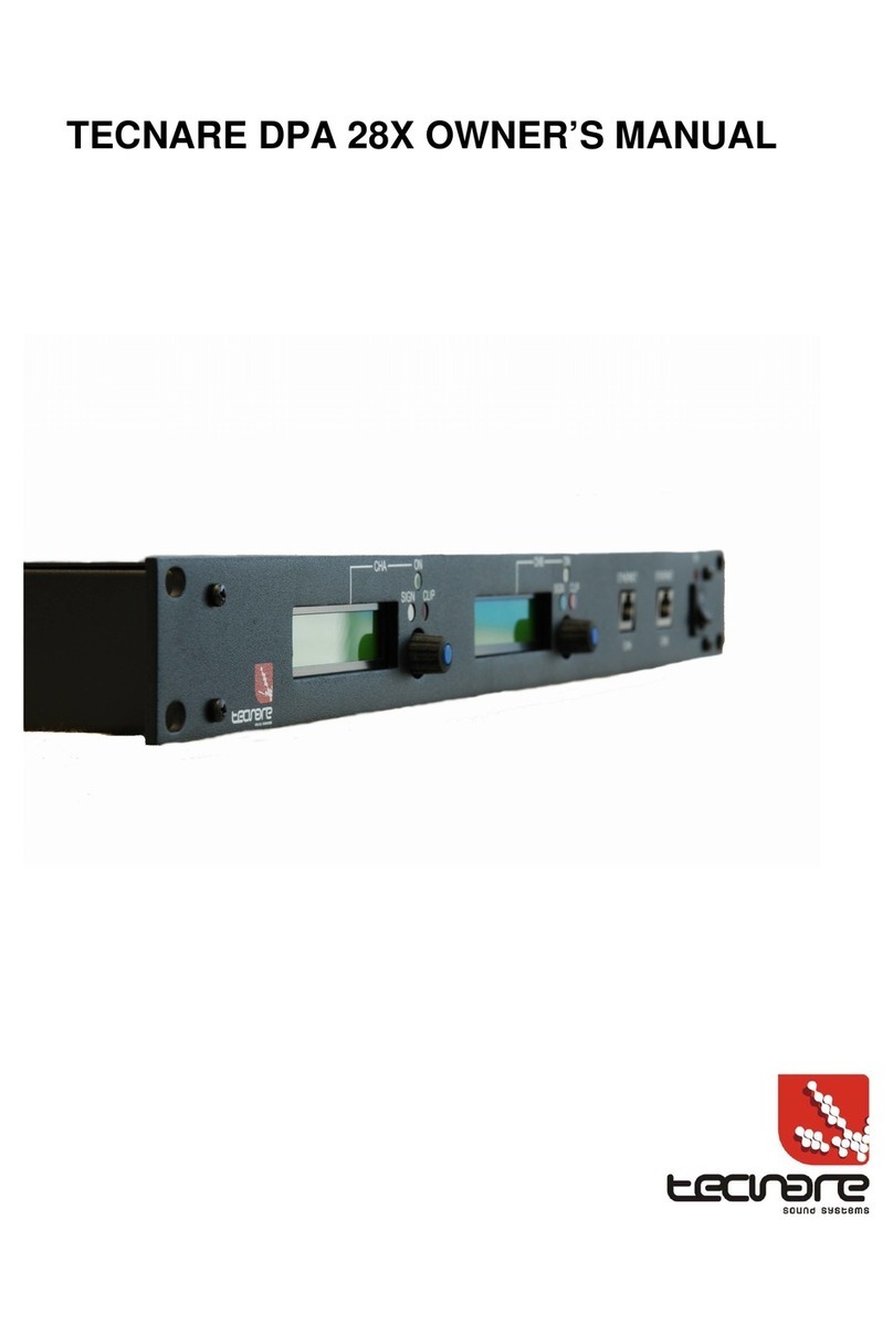 Technare DPA 28X owner's manual
