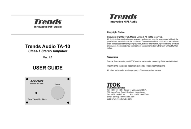 Trends Audio TA-10 user guide