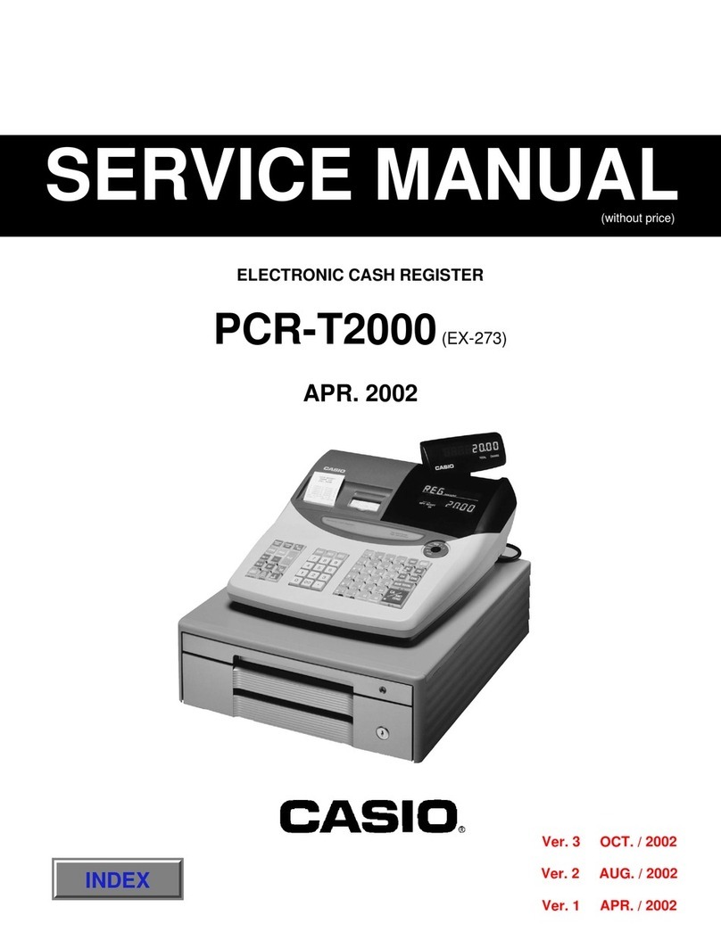 Casio PCR-T2000 User manual Casio PCR-T2000 User manual