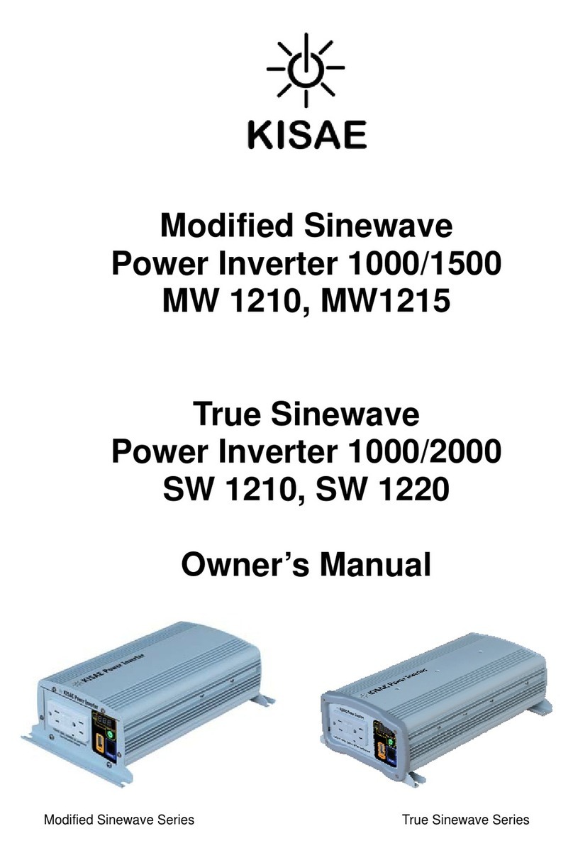 Kisae SW 1220 User manual